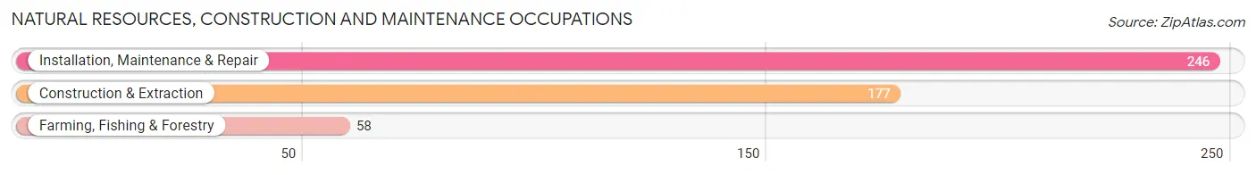 Natural Resources, Construction and Maintenance Occupations in Creswell