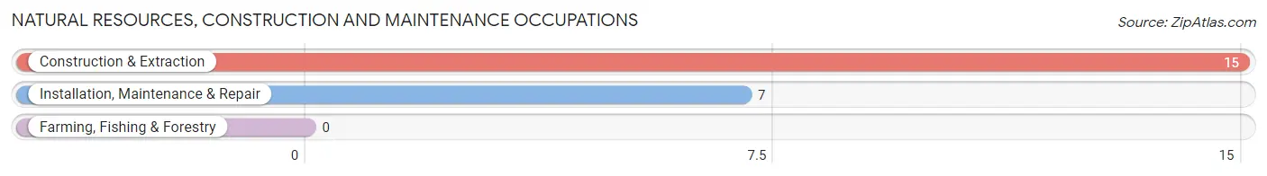 Natural Resources, Construction and Maintenance Occupations in Mapleton