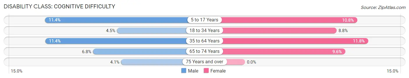 Disability in Silverton: <span>Cognitive Difficulty</span>