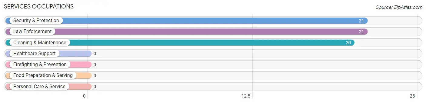 Services Occupations in Warren