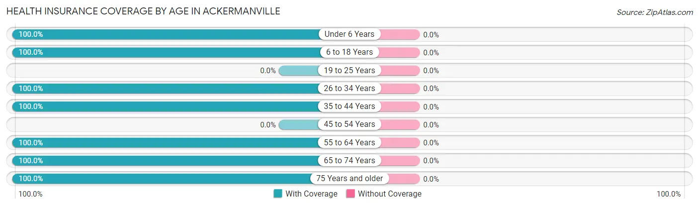 Health Insurance Coverage by Age in Ackermanville