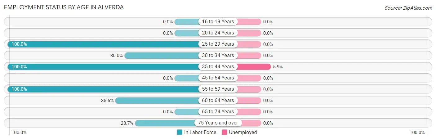 Employment Status by Age in Alverda