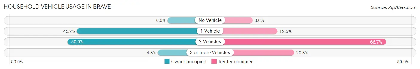 Household Vehicle Usage in Brave