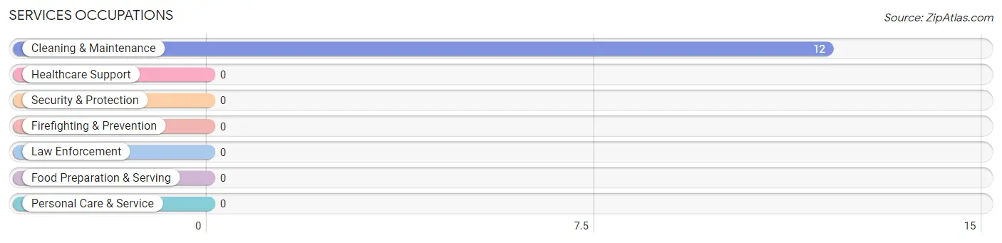 Services Occupations in Dixonville