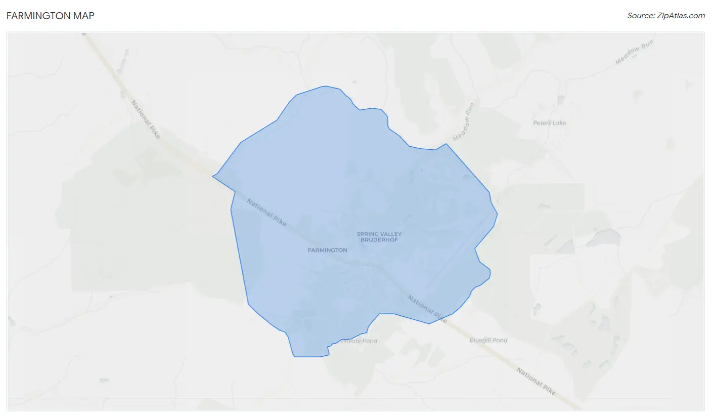 Farmington Map