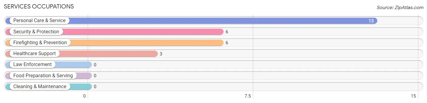 Services Occupations in Lake Latonka