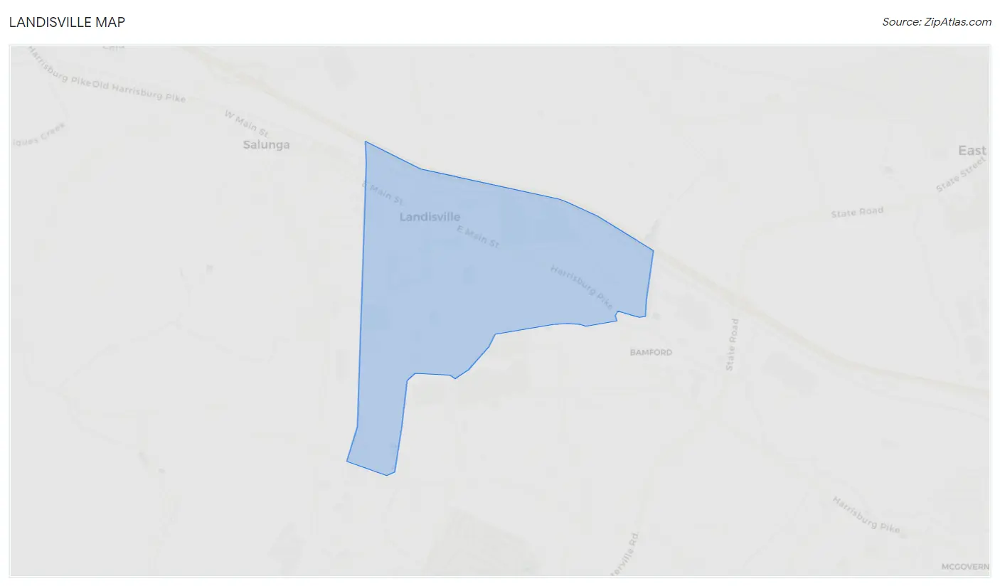 Landisville Map