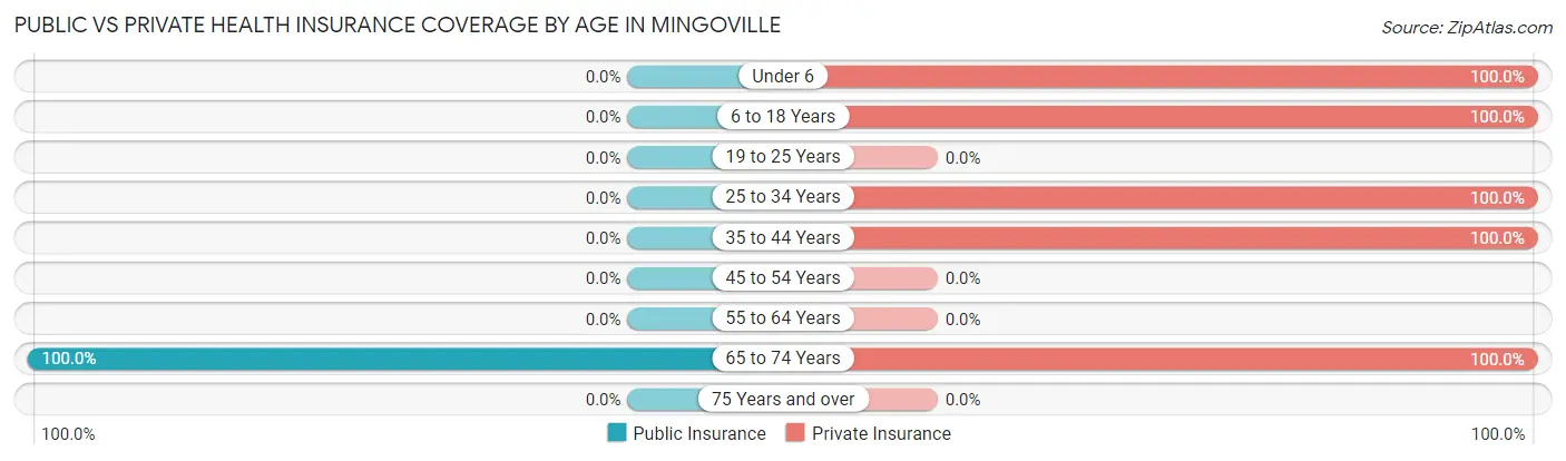 Public vs Private Health Insurance Coverage by Age in Mingoville