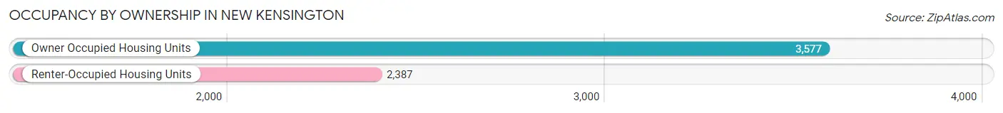 Occupancy by Ownership in New Kensington