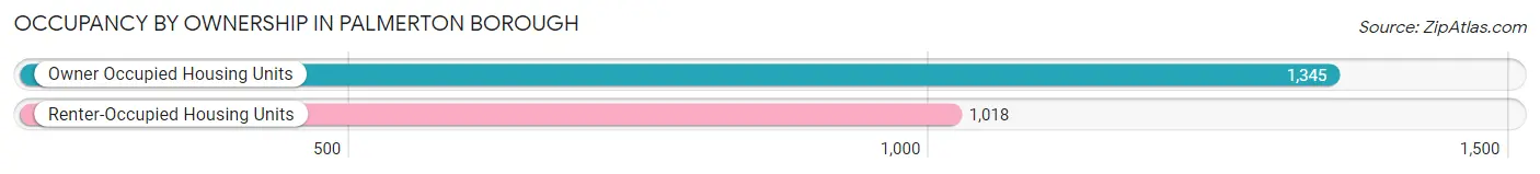 Occupancy by Ownership in Palmerton borough