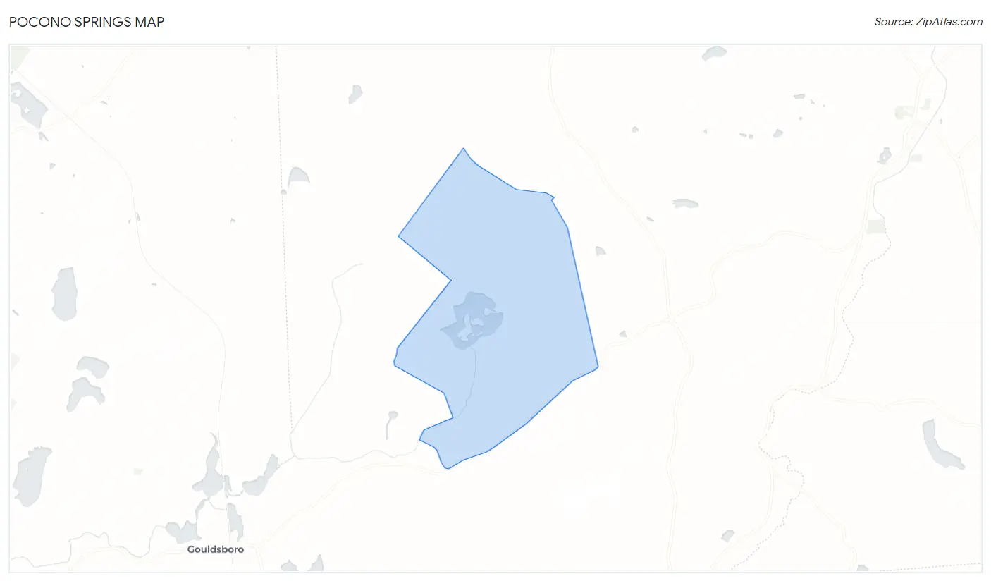 Pocono Springs Map