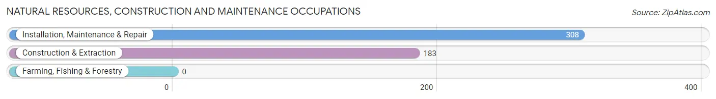 Natural Resources, Construction and Maintenance Occupations in Pottsville