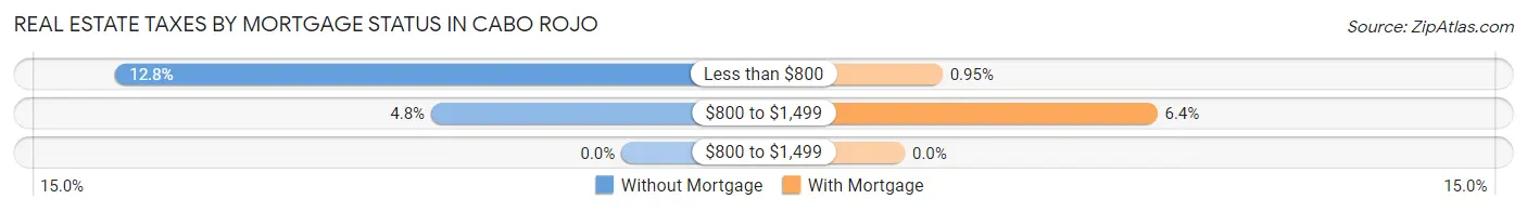 Real Estate Taxes by Mortgage Status in Cabo Rojo