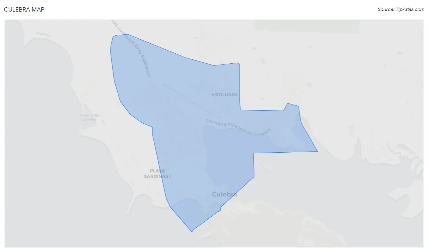 Culebra Map