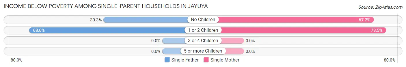 Income Below Poverty Among Single-Parent Households in Jayuya