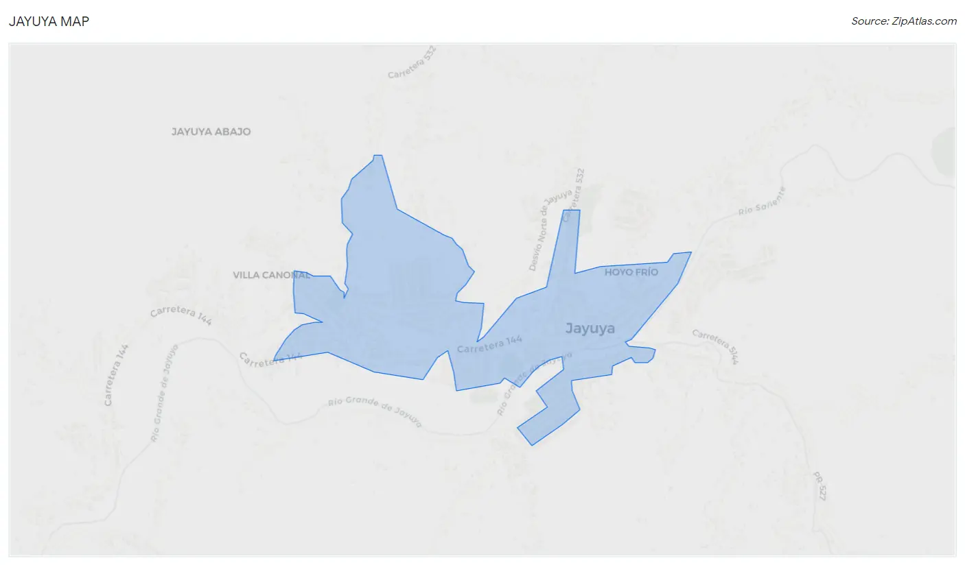 Jayuya Map