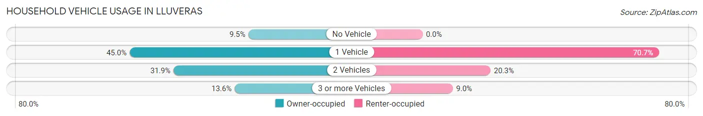 Household Vehicle Usage in Lluveras