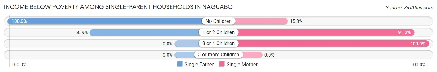 Income Below Poverty Among Single-Parent Households in Naguabo