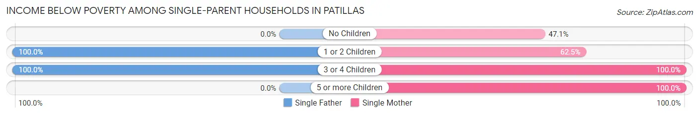 Income Below Poverty Among Single-Parent Households in Patillas