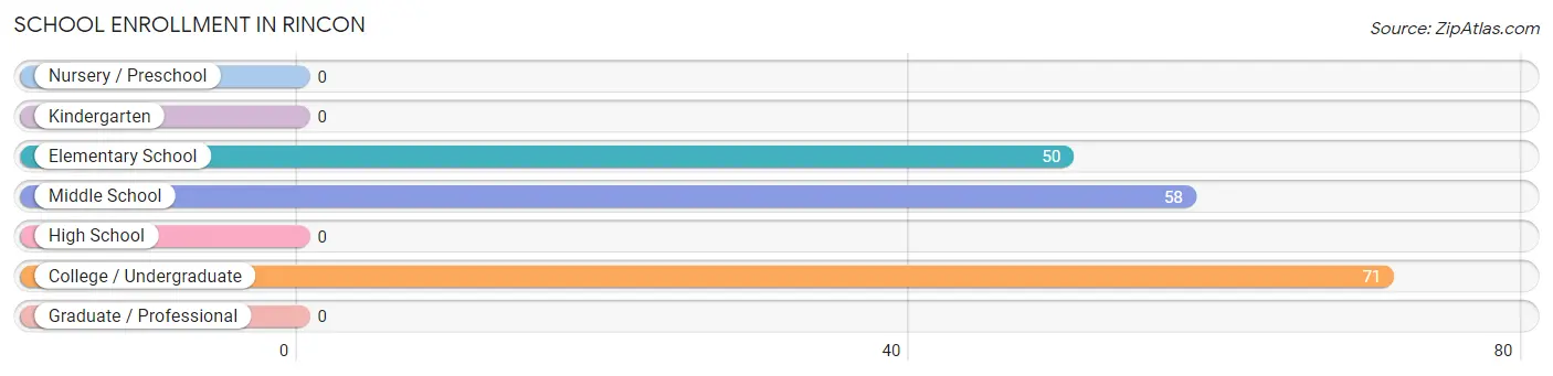 School Enrollment in Rincon