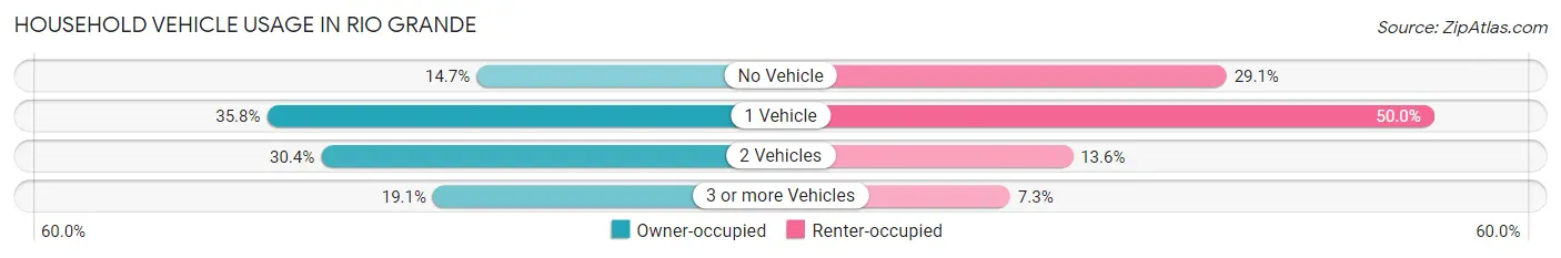 Household Vehicle Usage in Rio Grande