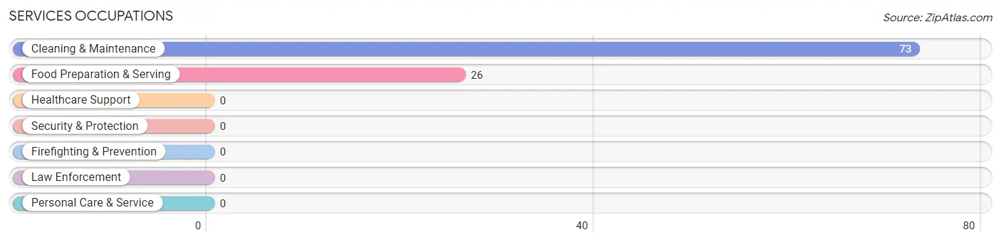 Services Occupations in Stella