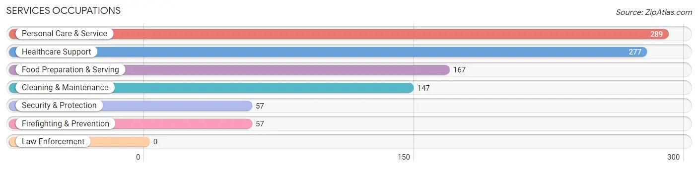 Services Occupations in Clinton