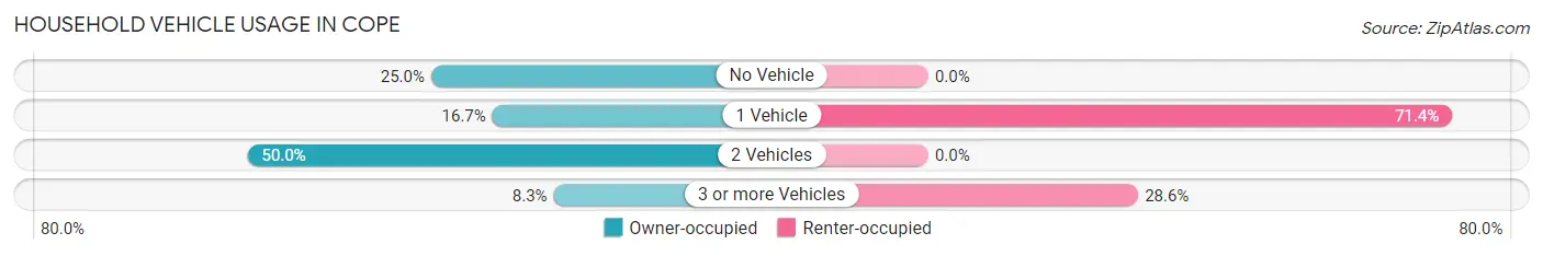 Household Vehicle Usage in Cope
