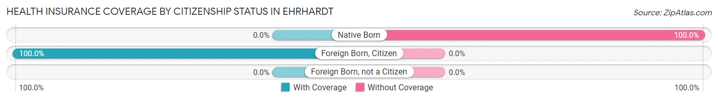 Health Insurance Coverage by Citizenship Status in Ehrhardt