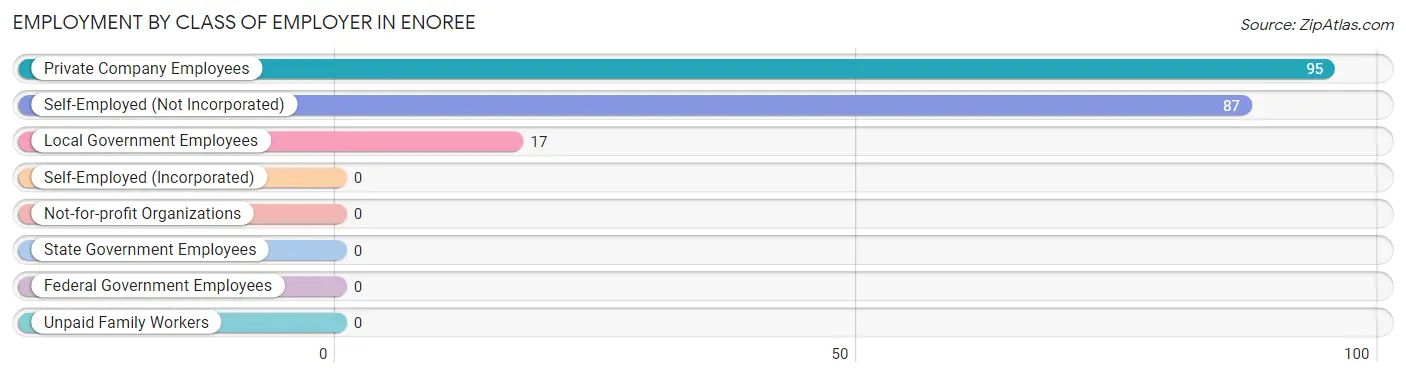 Employment by Class of Employer in Enoree