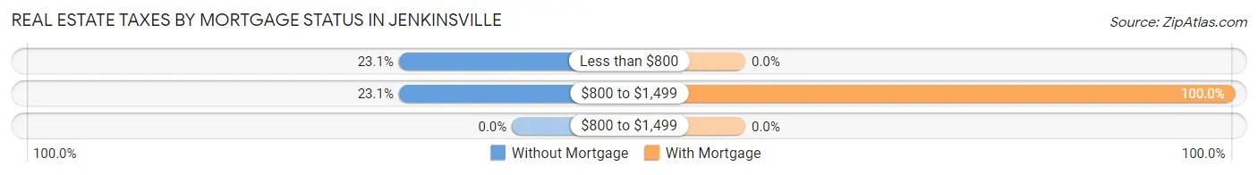 Real Estate Taxes by Mortgage Status in Jenkinsville
