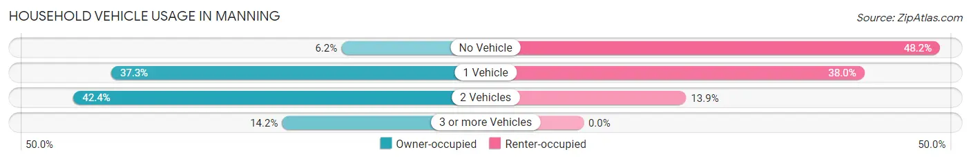 Household Vehicle Usage in Manning