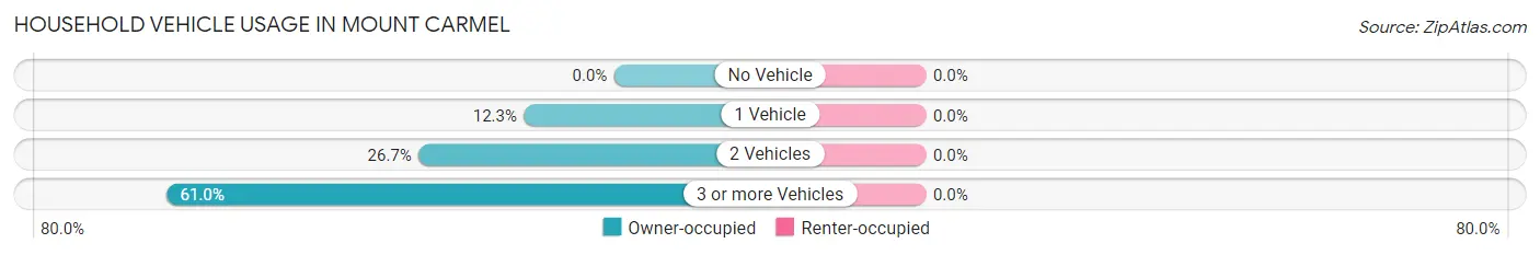 Household Vehicle Usage in Mount Carmel