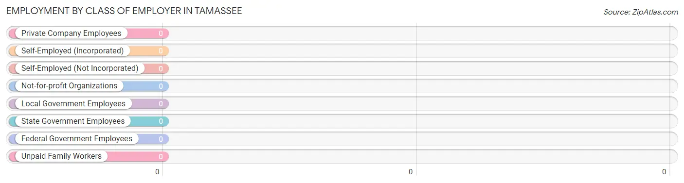 Employment by Class of Employer in Tamassee