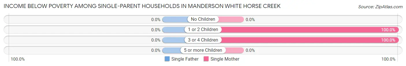Income Below Poverty Among Single-Parent Households in Manderson White Horse Creek