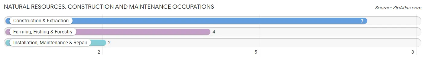 Natural Resources, Construction and Maintenance Occupations in Monroe