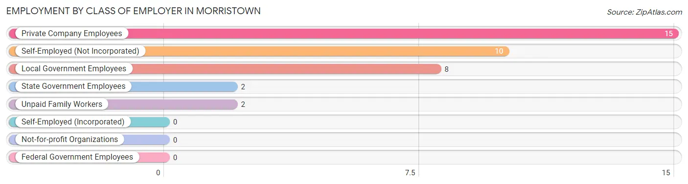 Employment by Class of Employer in Morristown