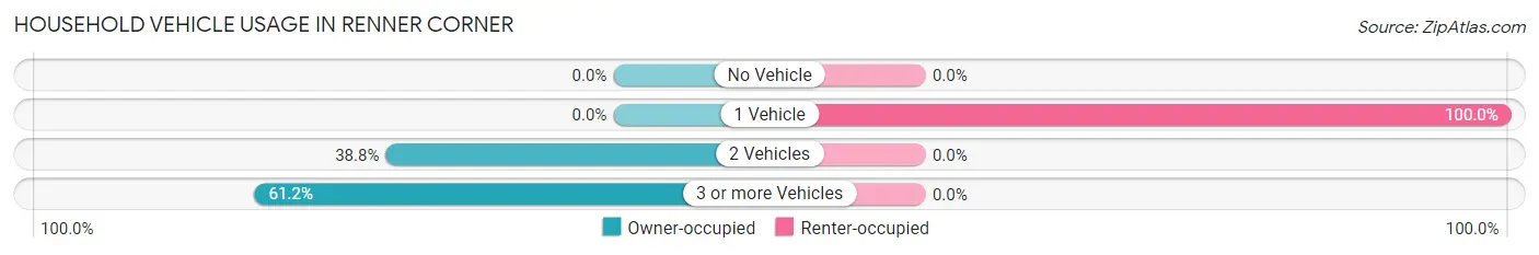Household Vehicle Usage in Renner Corner