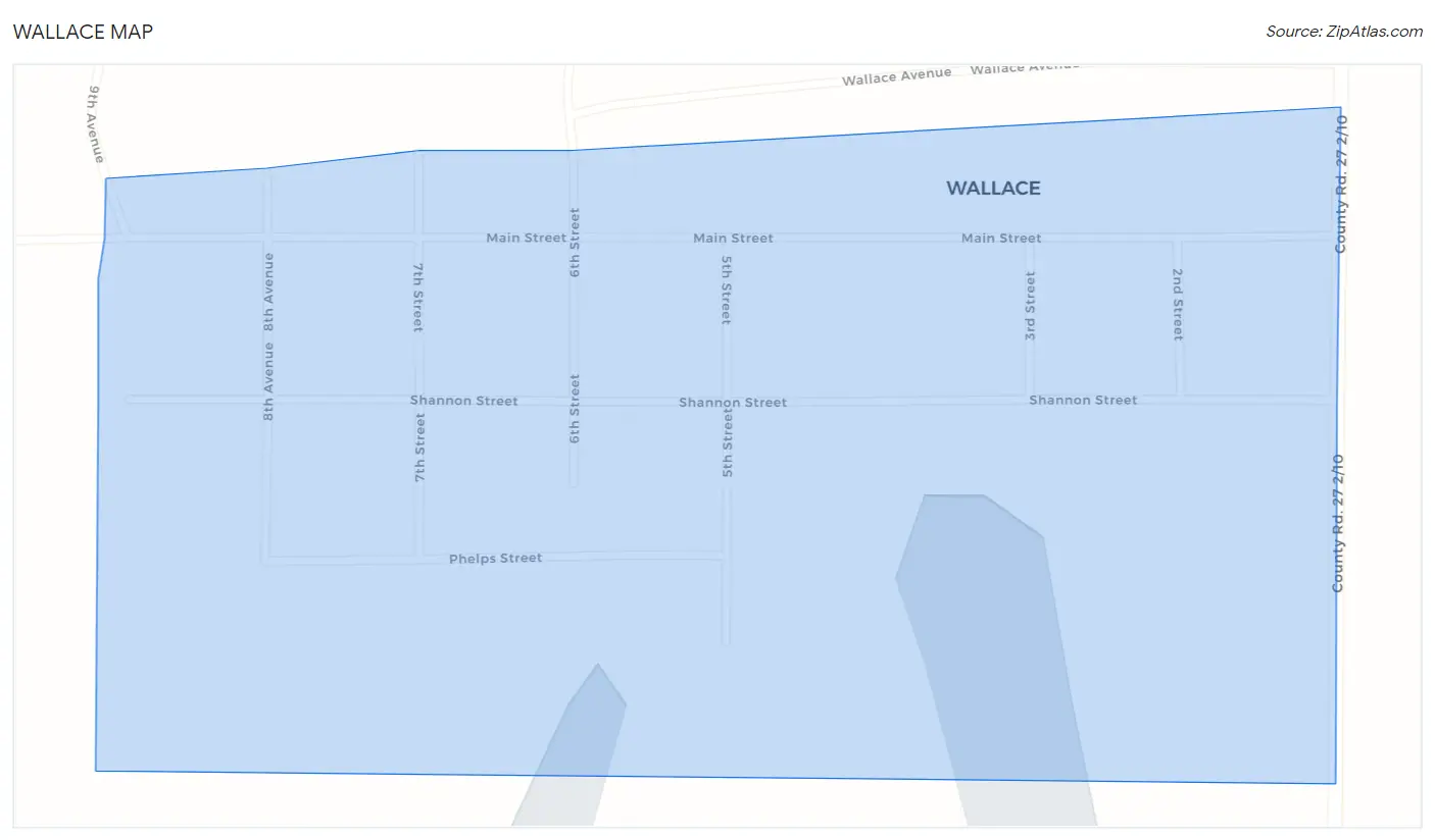 Wallace Map