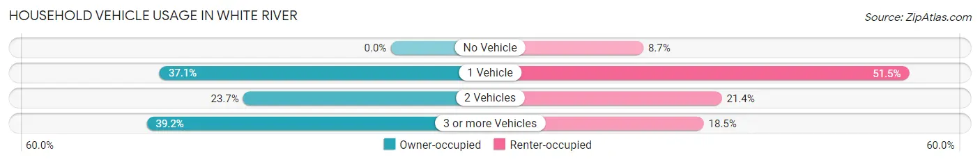 Household Vehicle Usage in White River