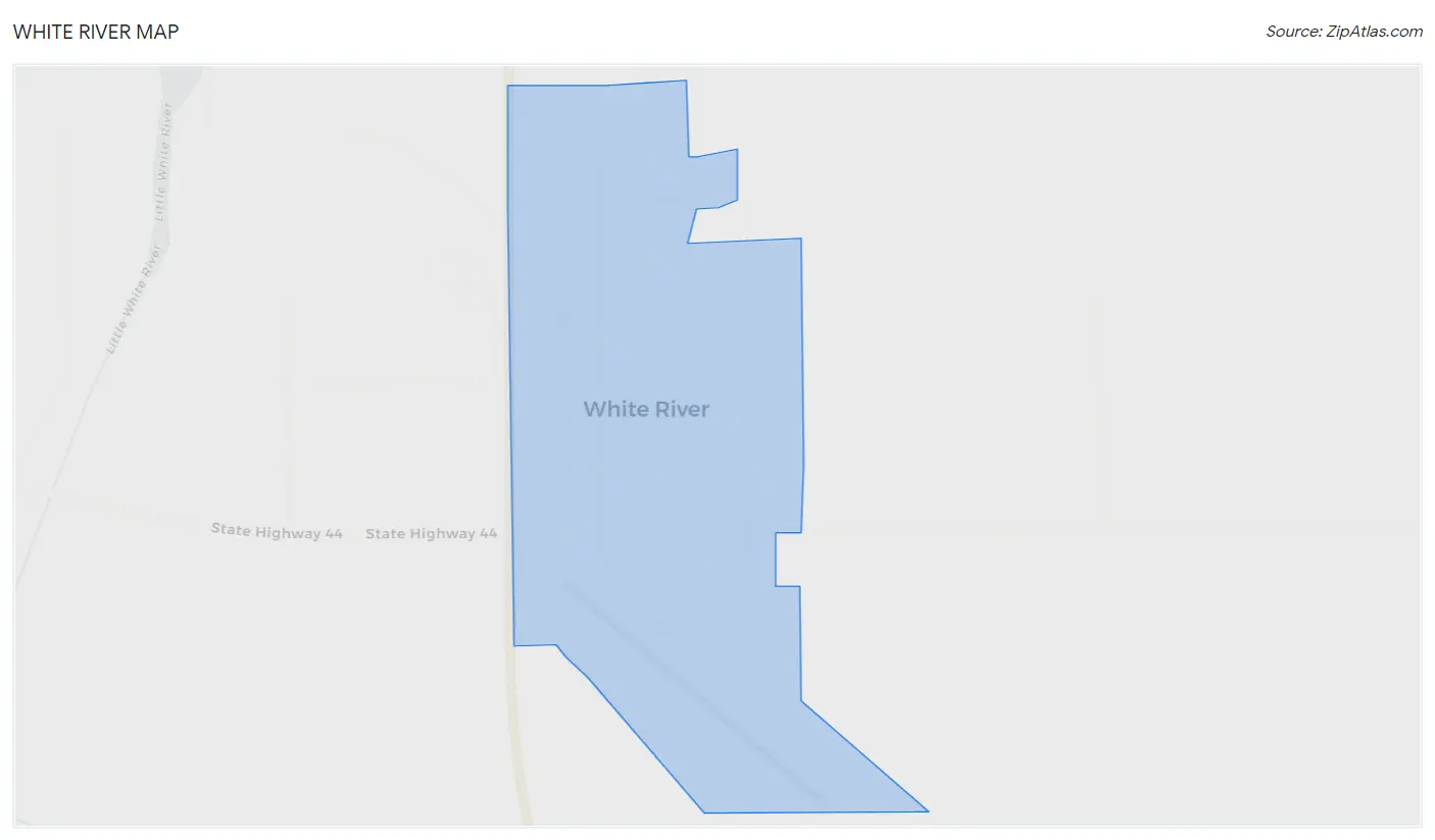 White River Map