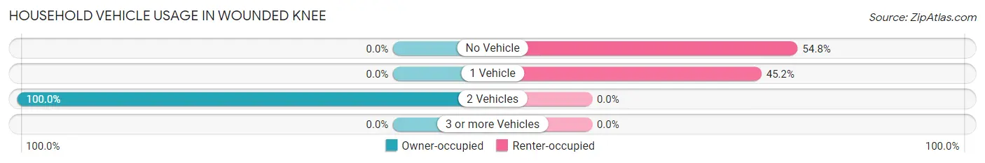 Household Vehicle Usage in Wounded Knee