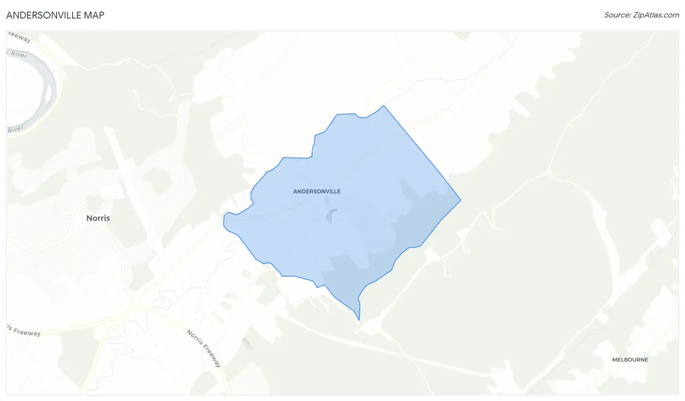 Andersonville Map