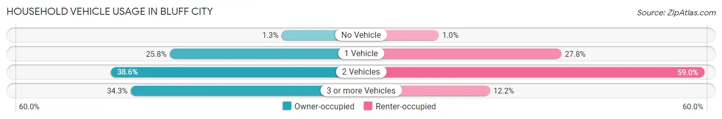 Household Vehicle Usage in Bluff City