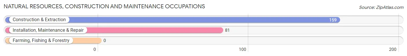 Natural Resources, Construction and Maintenance Occupations in Coalfield