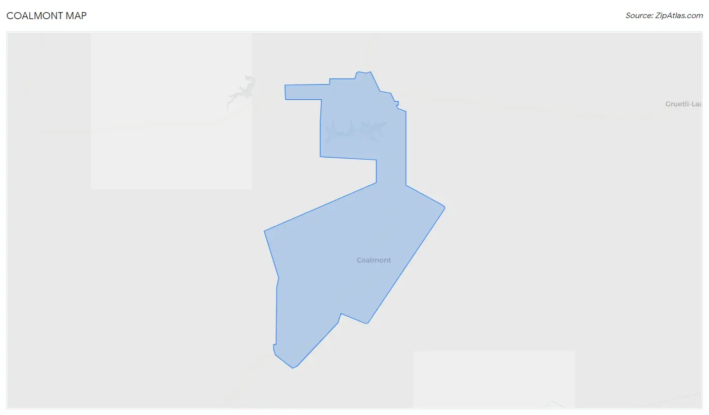 Coalmont Map