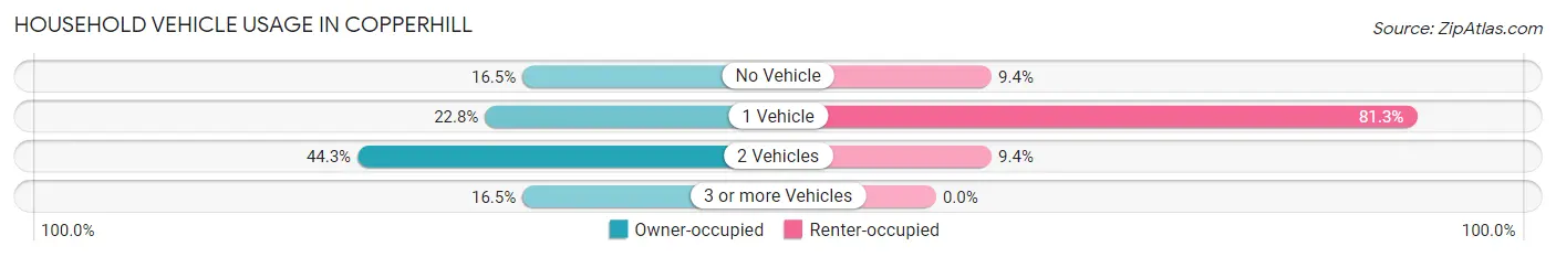 Household Vehicle Usage in Copperhill