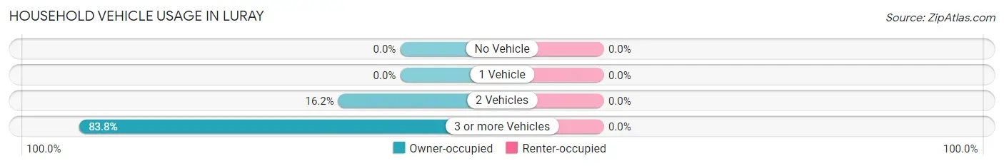 Household Vehicle Usage in Luray