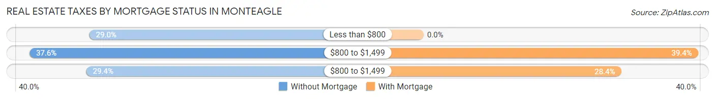 Real Estate Taxes by Mortgage Status in Monteagle
