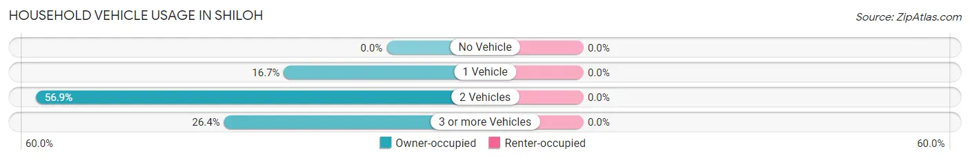 Household Vehicle Usage in Shiloh